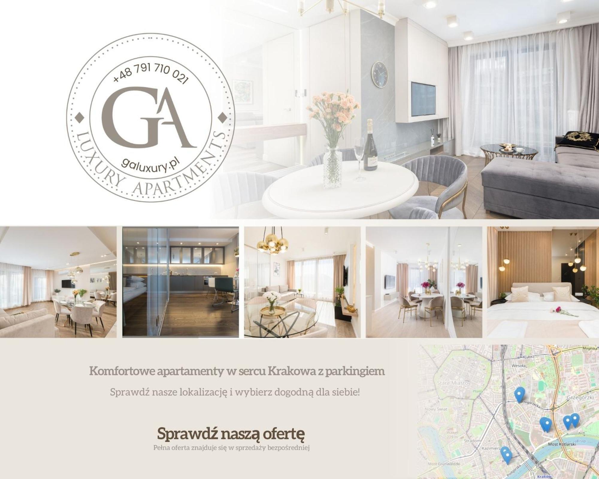 Ga Luxury Apartments M54 คราคูฟ ภายนอก รูปภาพ